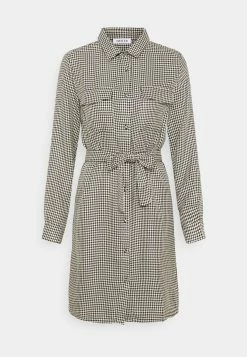 EDITED FARHA DRESS HOUNDSTOOTH - Robe chemise Women