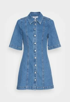 EDITED NICA DRESS - Robe en jean Women -France Edited Soldes 2022 119de9c011c44c6a8feb356a1052a1a9