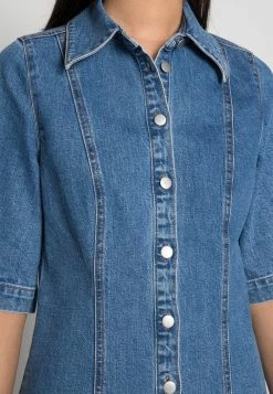 EDITED NICA DRESS - Robe en jean Women -France Edited Soldes 2022 7fa5c92a8b8647b2aa07eb3888741755