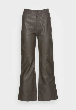 EDITED BRADY TROUSERS - Pantalon en cuir Women -France Edited Soldes 2022 f93e461b9e074e2b95908161e3fd76c8